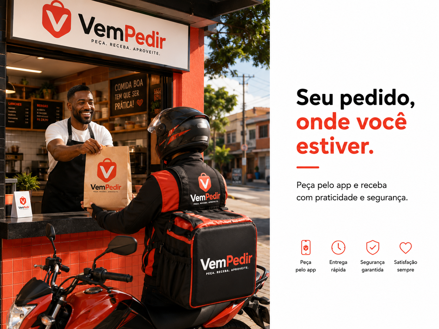 Escolha com poucos toques